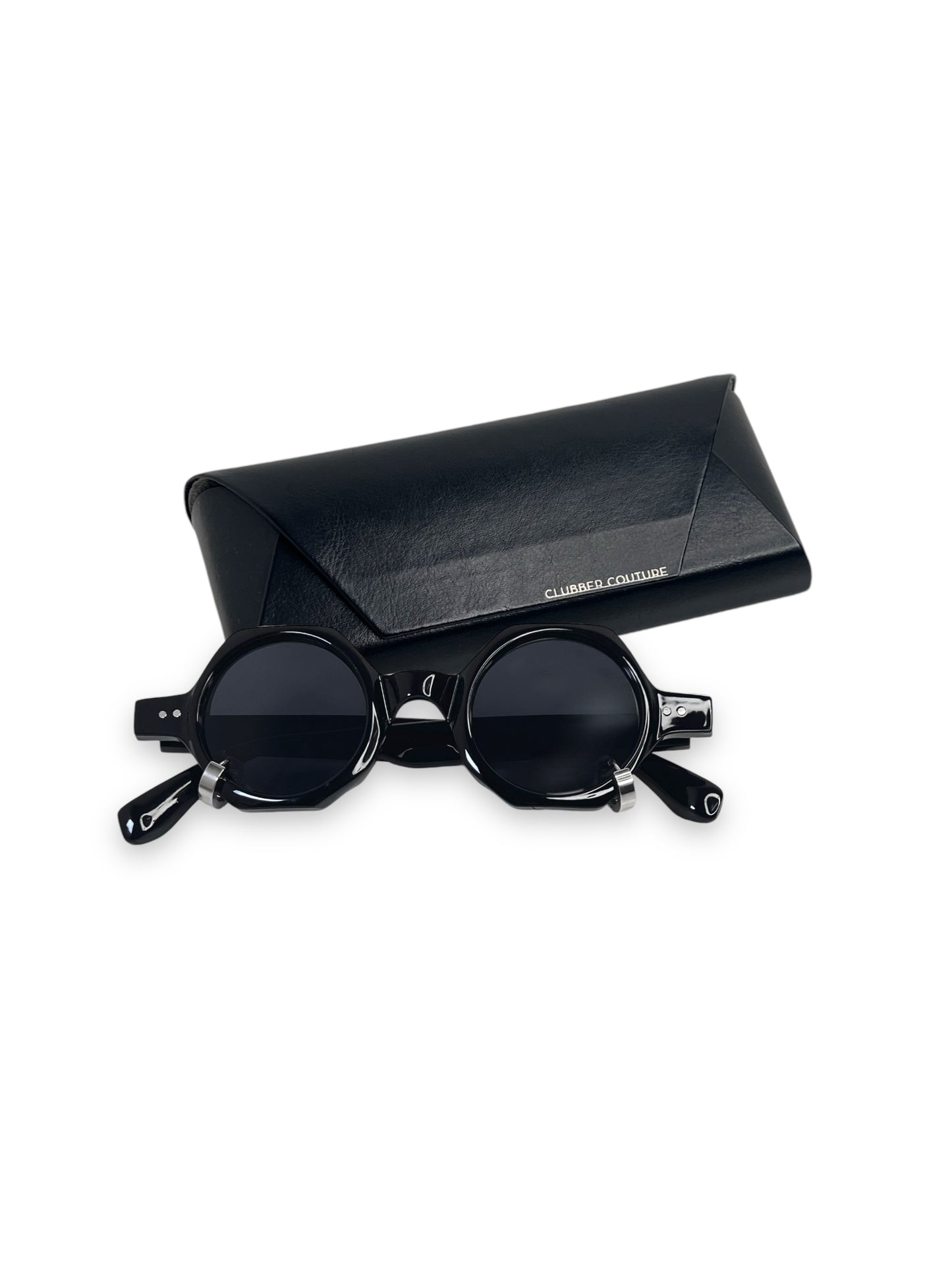 Hexágono Sunglasses with Two Thick Rings