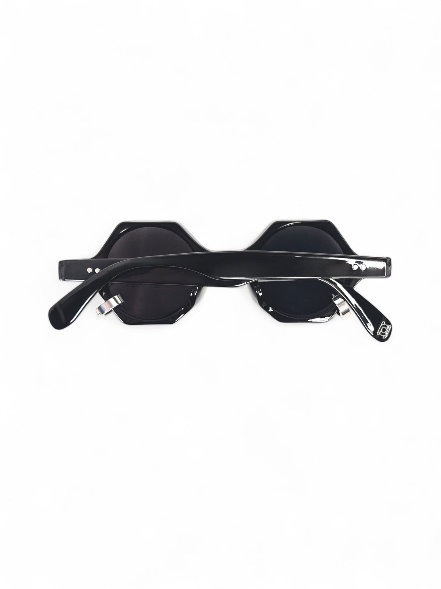 Hexágono Sunglasses with Two Thick Rings