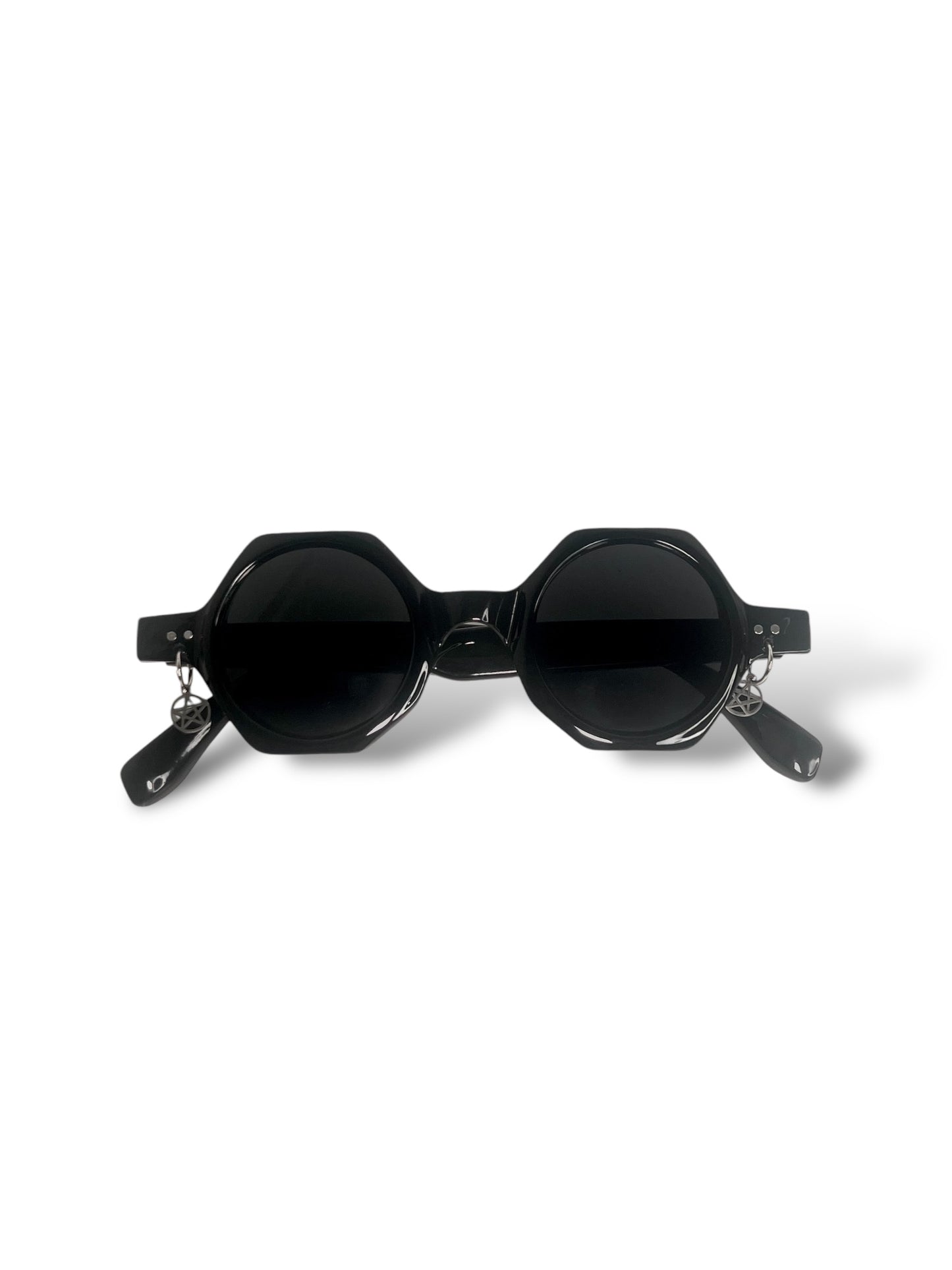 Hexágono Sunglasses with Two Pentagram Wicca